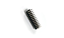 PH2.54 three-row single plastic row pin DIP PBT